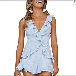 Ruffle romper